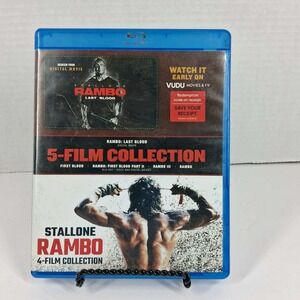 Rambo 4-Film Collection Blu-ray First Blood Part II III Stallone Lionsgate